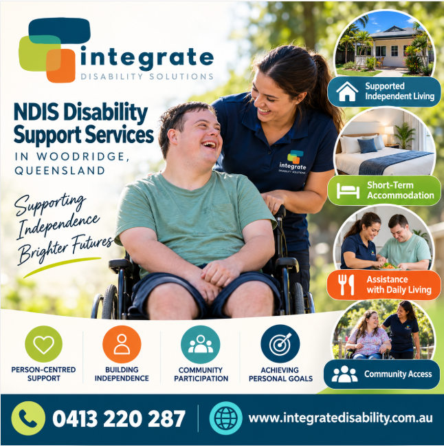 NDIS disability service providers Woodridge Brisbane QLD